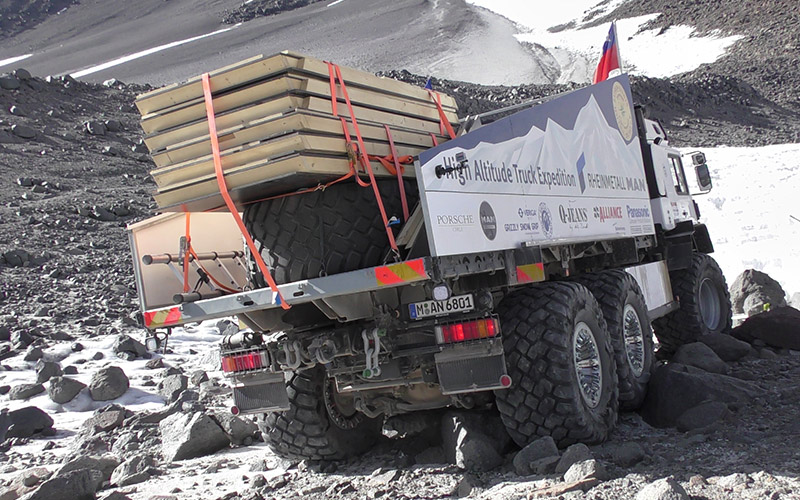 Rheinmetall MAN High Altitude Truck Expedition