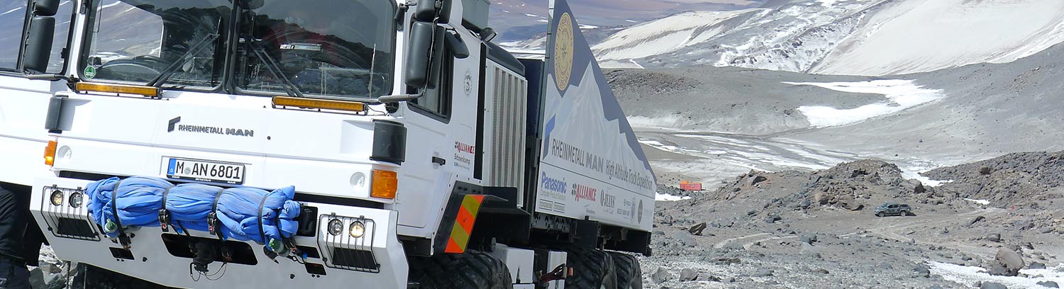 High Altitude Truck Expedition